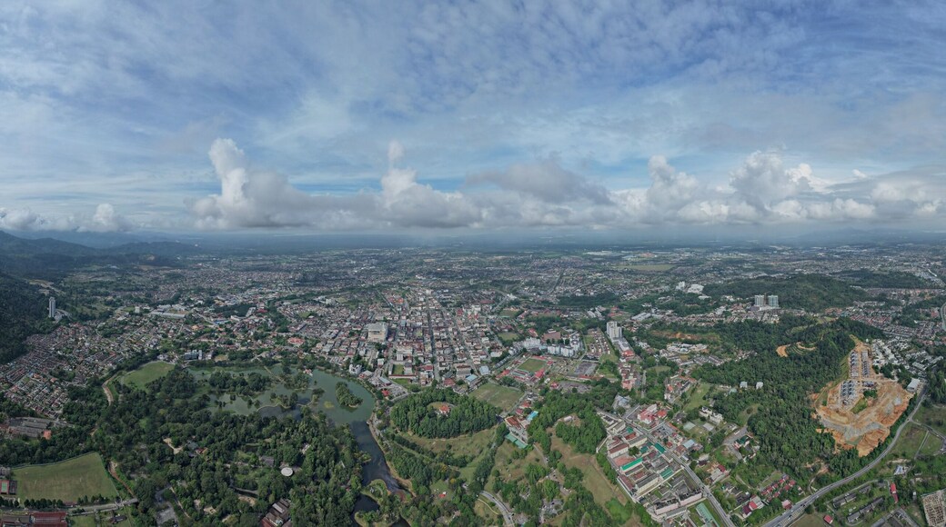 Taiping, Malaysia - September 24, 2022: The Landmark Buildings and Tourist Attractions of Taiping
