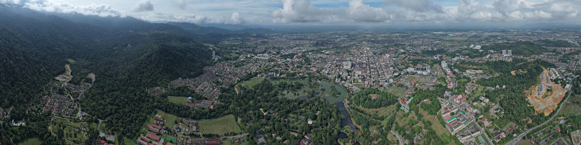 Taiping, Malaysia - September 24, 2022: The Landmark Buildings and Tourist Attractions of Taiping