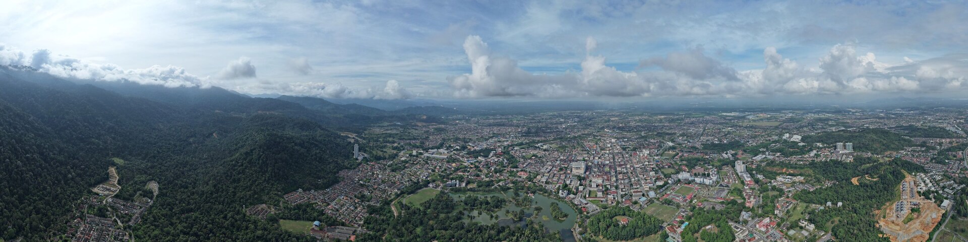 Taiping, Malaysia - September 24, 2022: The Landmark Buildings and Tourist Attractions of Taiping