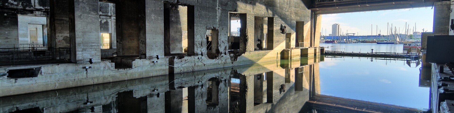 Base sous marine de Bordeaux en 2018