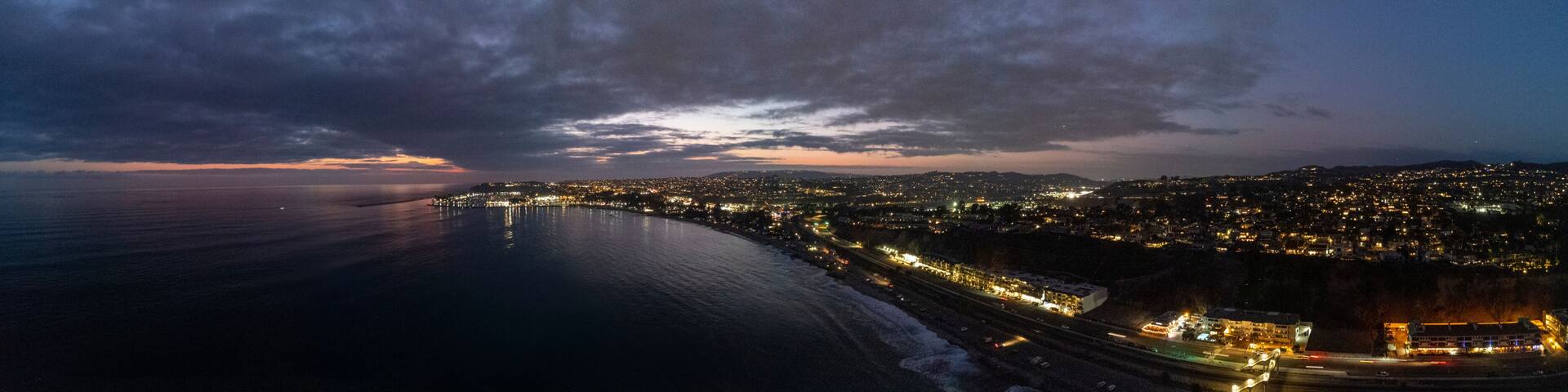 Capo Beach/Dana Point : drone panoramic