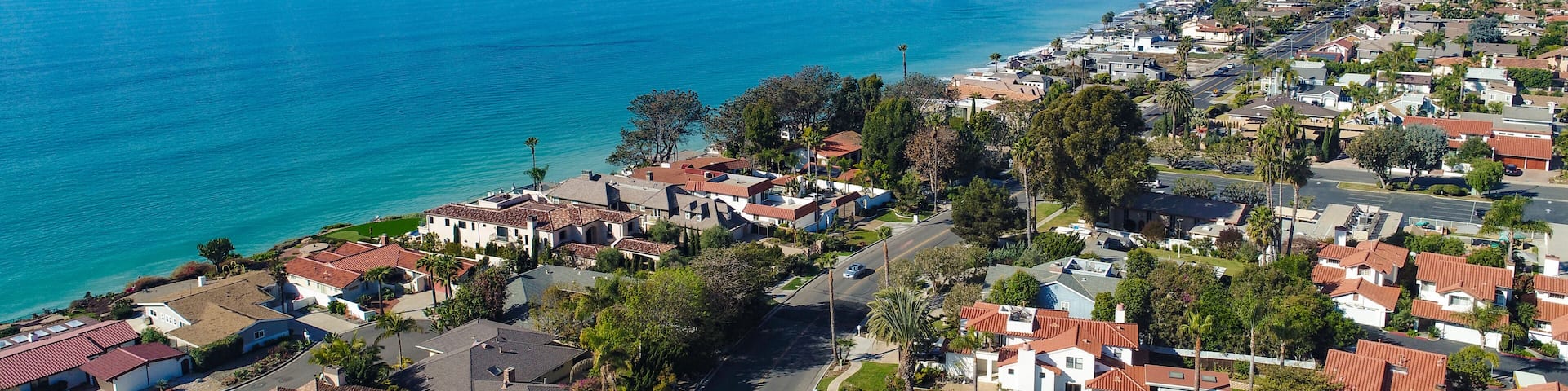 Aerial Dana Point taken from Capistrano Beach