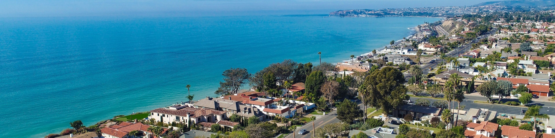 Aerial Dana Point taken from Capistrano Beach