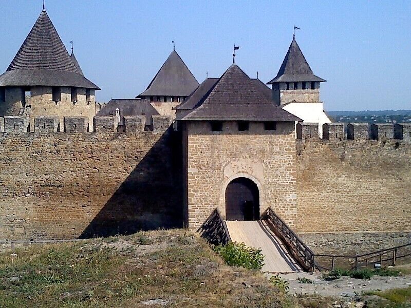 Khotyn Fortress is one of my favorite places in Western Ukraine! Construction on the current Khotyn fortress was started in 1325, while major improvements were made in the 1380s and in the 1460s.  It's also near the Kamianets-Podilskyi Castle, often regarded as the best castle in Ukraine (and my personal favorite). You can easily visit both in a day. Both make a great day trip from Chernivtsi, which is my favorite city in Ukraine (and not far from the Romanian border either). 
