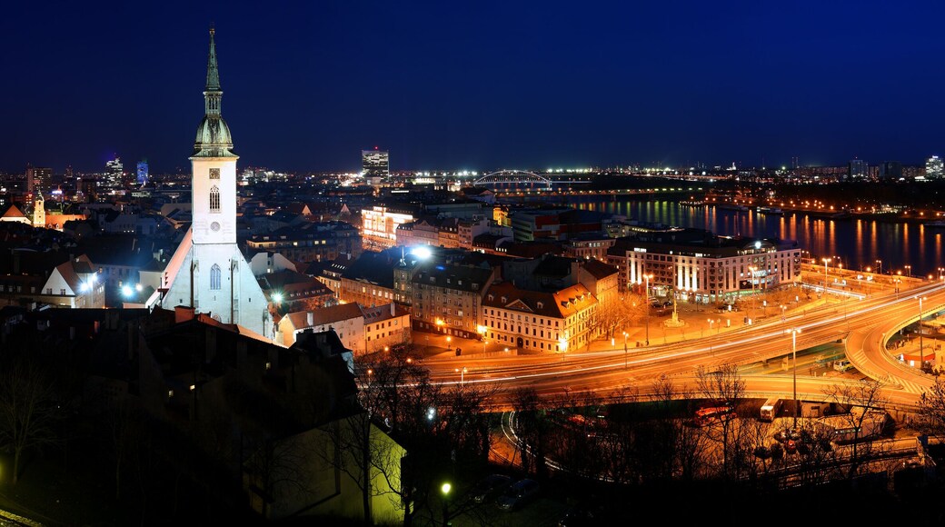 Bratislava cityspace - panorama from castle