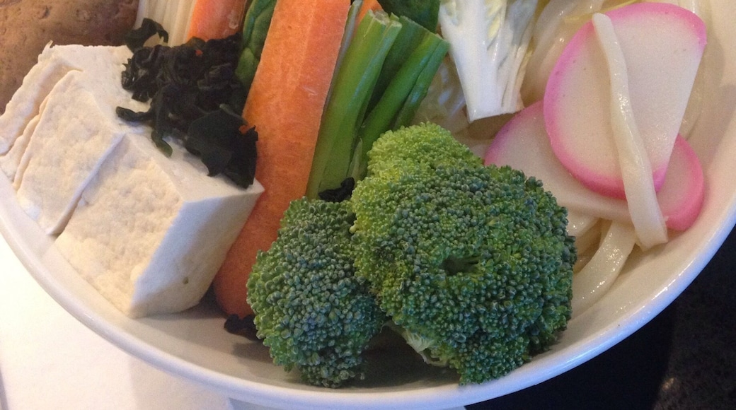 My new favorite spot for shabu in the neighborhood. The selection of veggies are excellent. The staff is spot on. And the ambiance is modern.