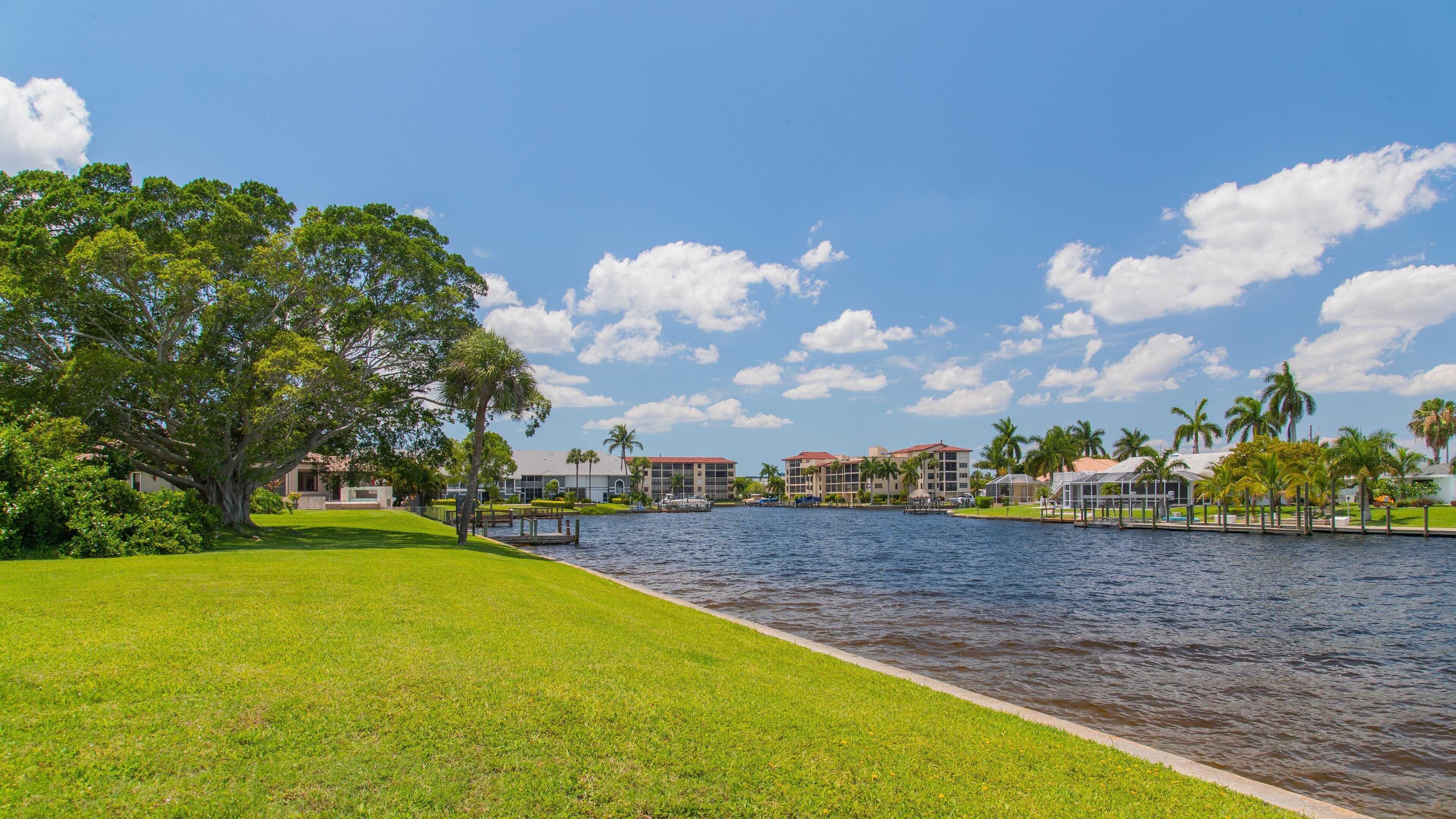 Cape Coral which includes a river or creek and a park