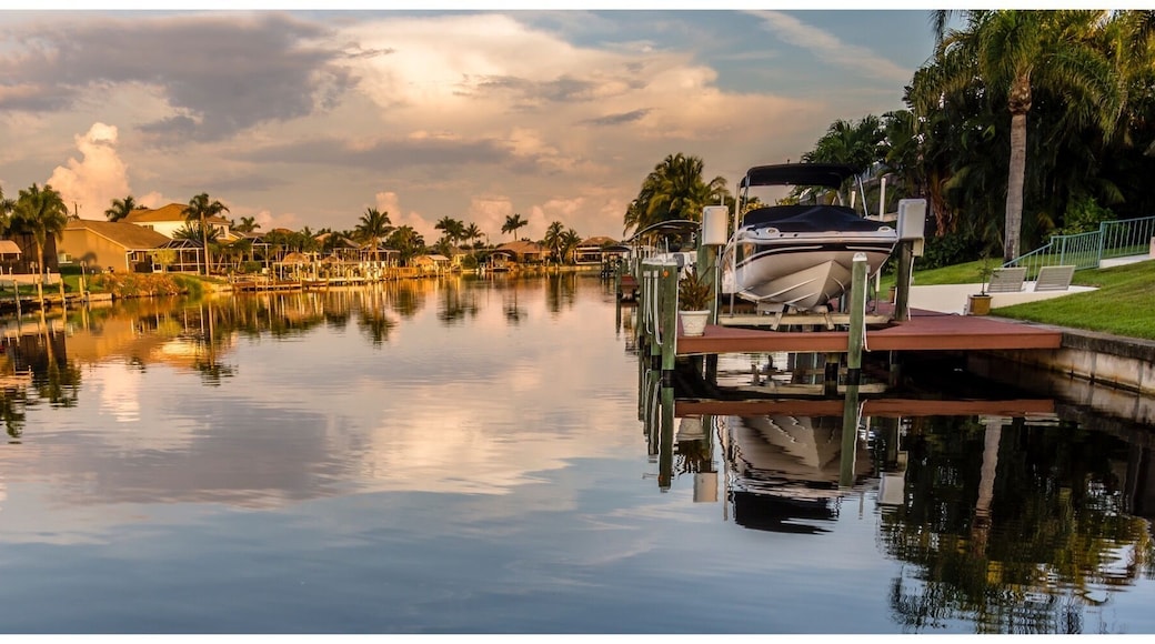 The canal systems of Cape Coral are an amazing realm of tranquility.