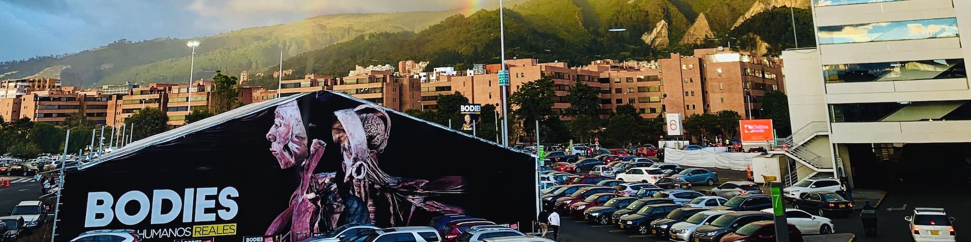 #lifeatexpedia 2 rainbows or just a reflection?