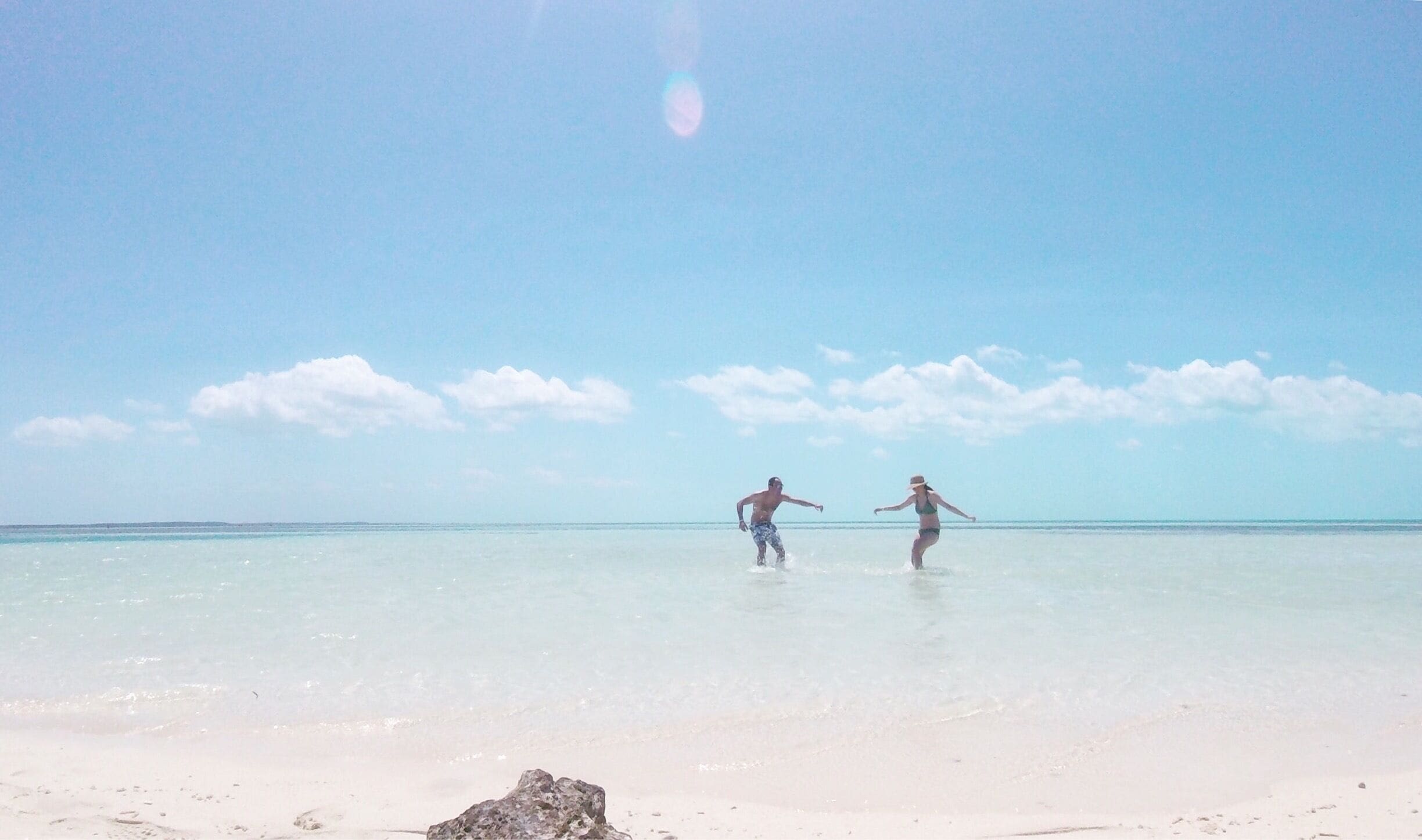 Kilometers of walkable crystal clear water beach. So refreshing!  #LifeAtExpedia #CaribbeanVibe
#BVSBlue