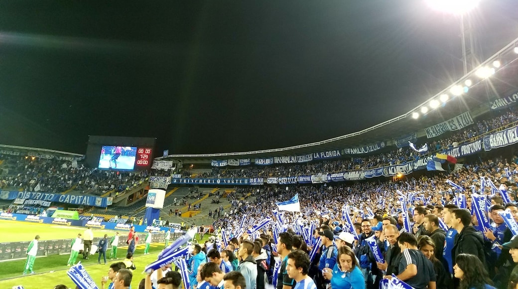 Football game in bogota columbia