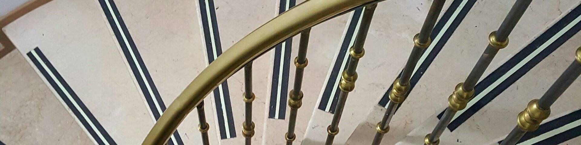 Nice hotel. Cool staircase shot.