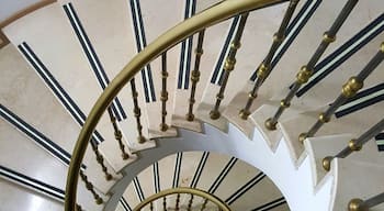 Nice hotel. Cool staircase shot.