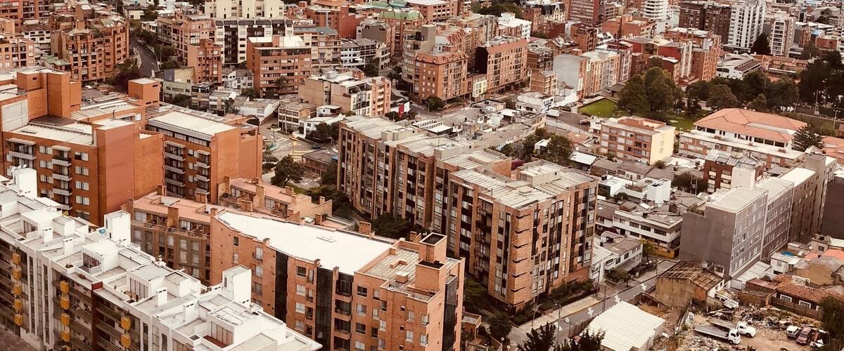 Views from Chapinero Neighborhood in Bogotá: Also known as the Red Brick city. #LifeatExpedia