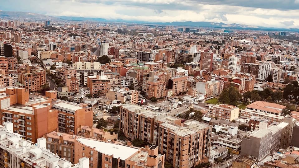 Views from Chapinero Neighborhood in Bogotá: Also known as the Red Brick city. #LifeatExpedia