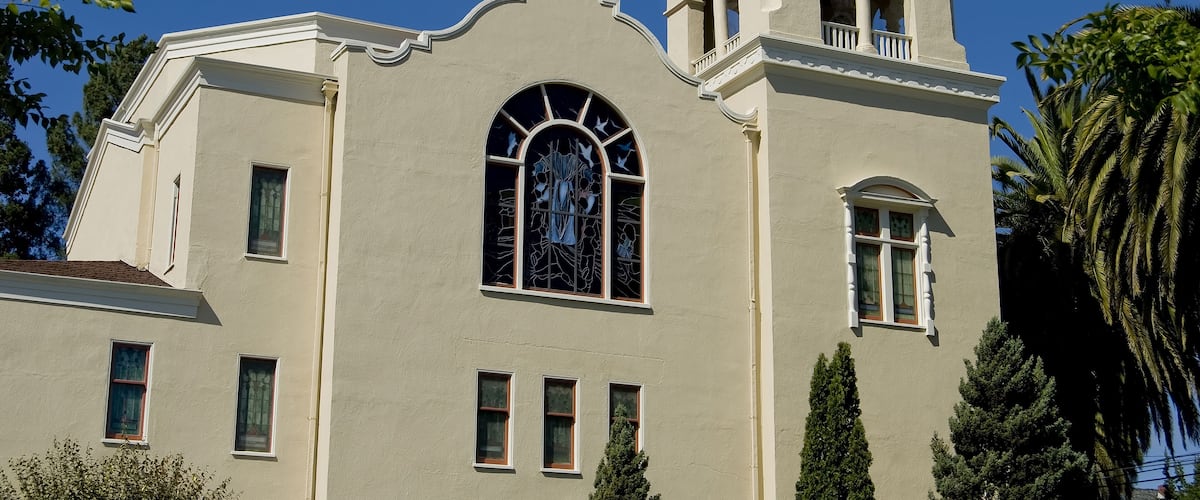 Lovely looking church in Sebastopol, northern California