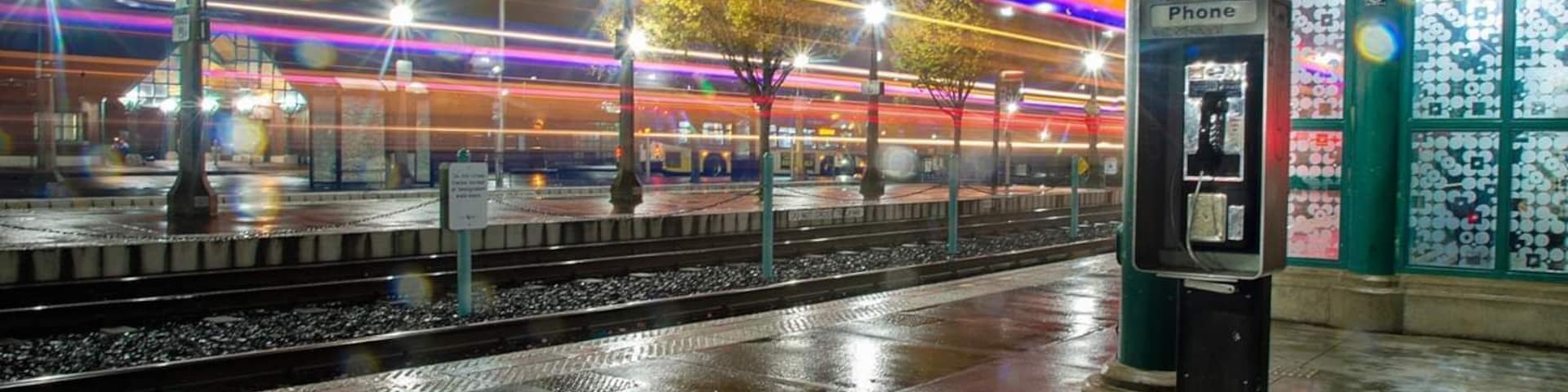 A working antique... my kids didn't know what it was #portlandoregon #payphone #longexposure