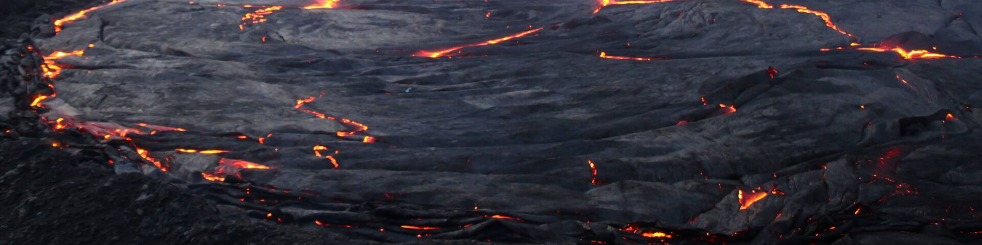 Erta Ale Volcano, known locally as "The Gateway to Hell" is a multiple day journey through the hottest place on earth, the Danakil Depression in Northeastern Ethiopia #Trovember