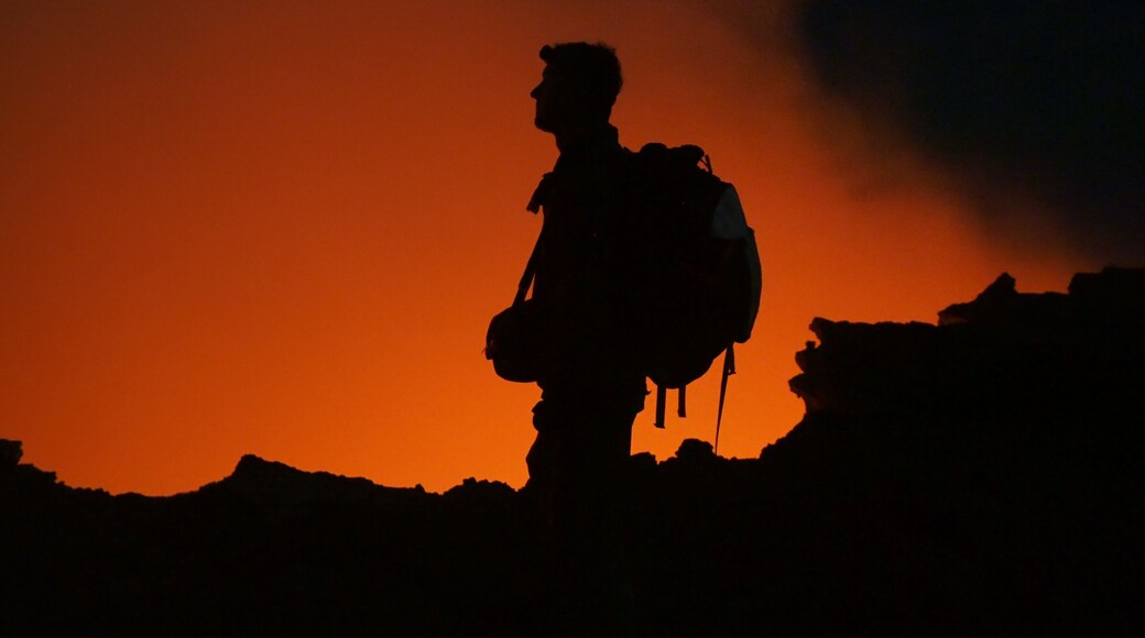 Volcano Erta Ale, Danakil Depression, Ethiopia.
One of the few permanent lava lakes on earth.
