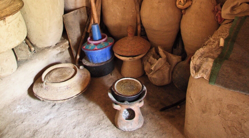 While staying in Aksum, Ethiopia, we took a day trip out to the small town of Yeha, which is home to the oldest structure in Ethiopia, The Temple of the Moon, built in 700 B.C.
While in town we visited a local family in there home. It was more of a small compound with single rooms opening up into a court yard.
This was a storage room.
#LIfeAtExpedia #AmongTheLocals