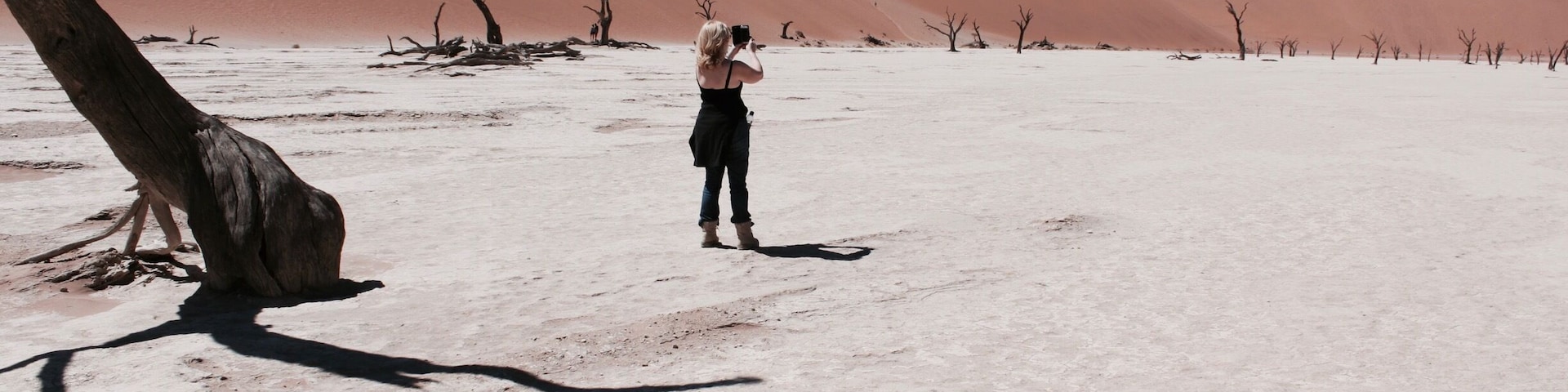 Stunning scenery in Sossusvlei Namibia