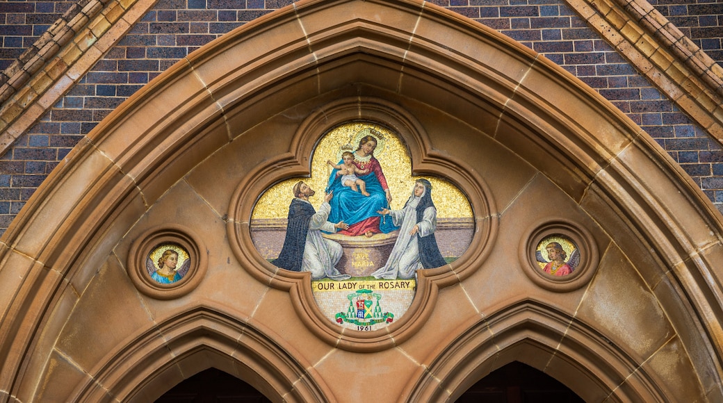 Saints Mary & Joseph Catholic Cathedral showing a church or cathedral, religious elements and heritage elements