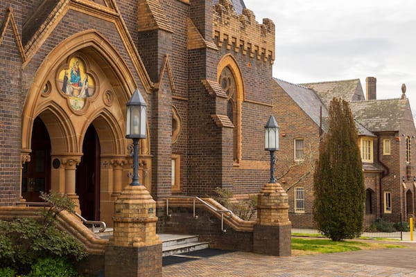 Saints Mary & Joseph Catholic Cathedral showing heritage architecture and a church or cathedral