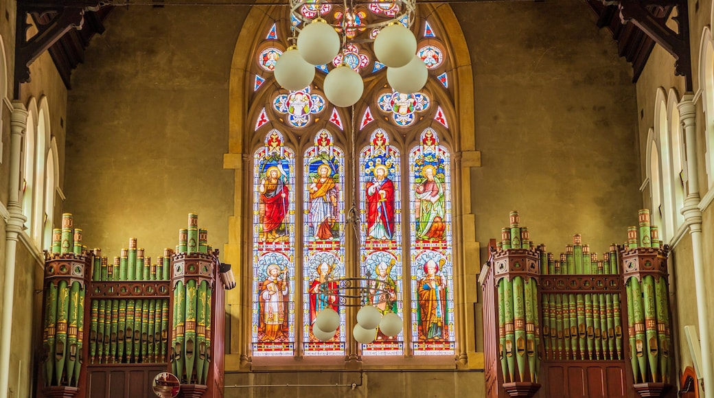 Saints Mary & Joseph Catholic Cathedral showing a church or cathedral, heritage elements and interior views