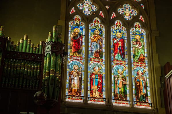 Saints Mary & Joseph Catholic Cathedral which includes a church or cathedral, religious aspects and interior views