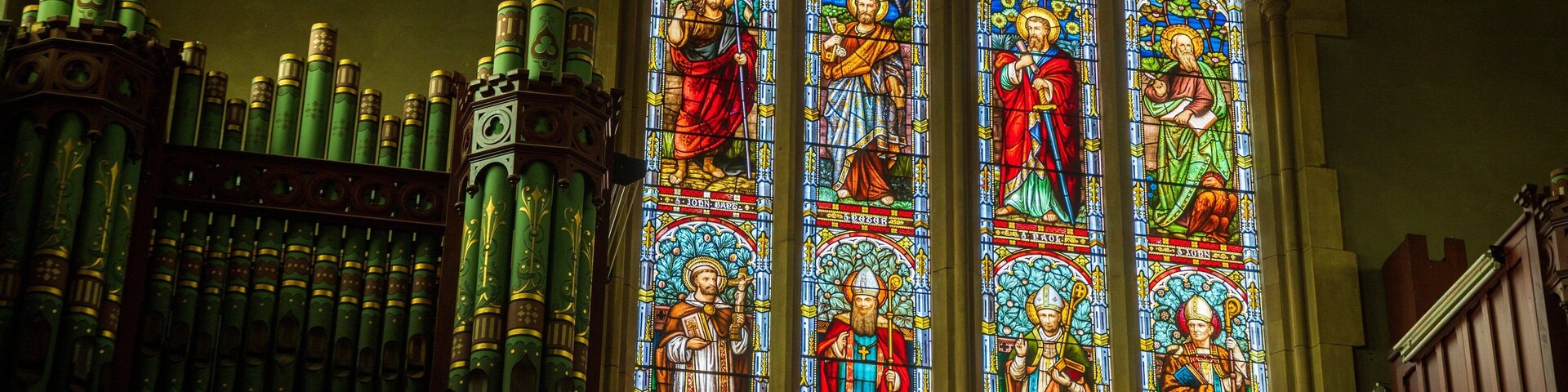 Saints Mary & Joseph Catholic Cathedral which includes a church or cathedral, religious aspects and interior views