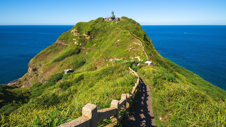 scenery of Bitou Cape at new taipei city, taiwan