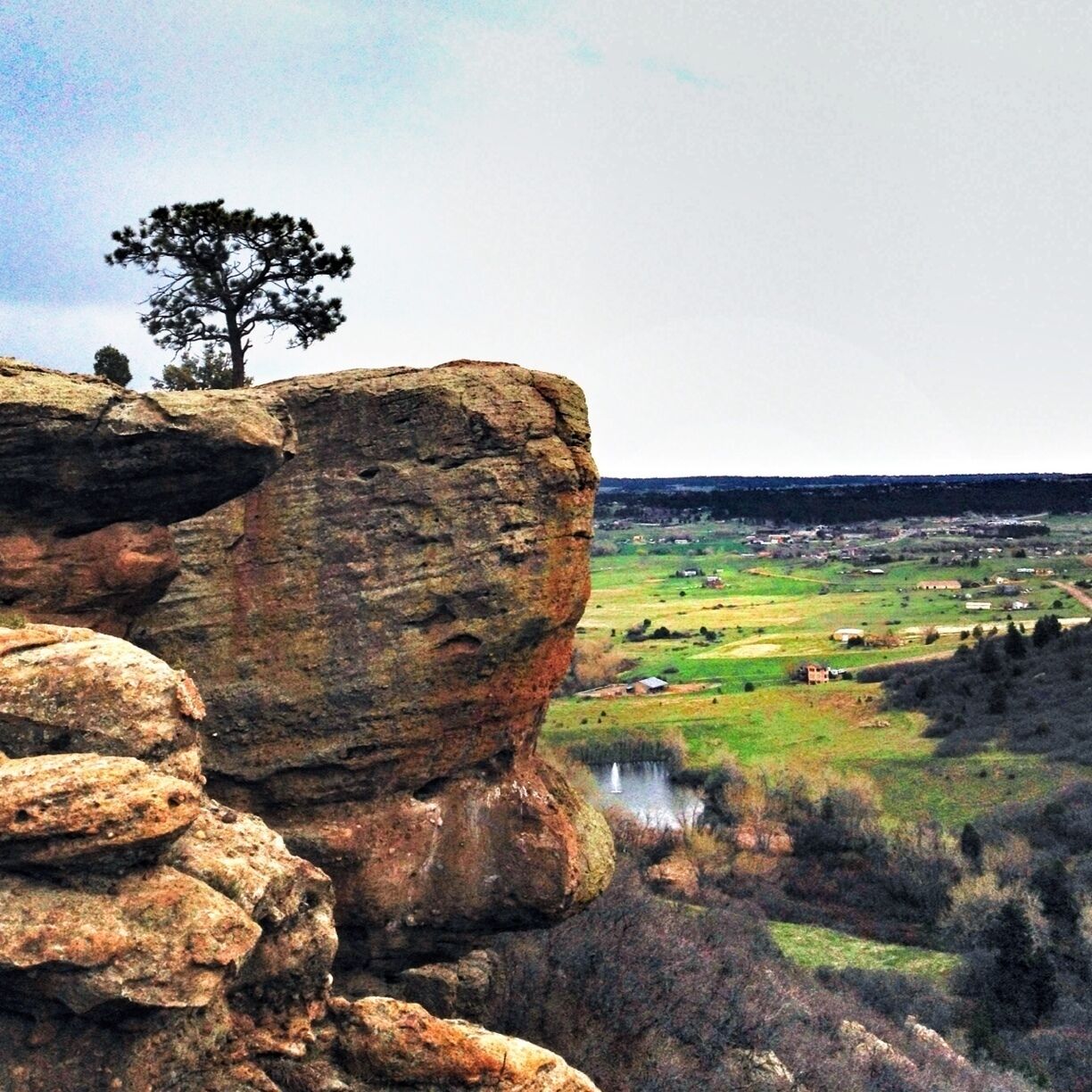 So this is where I went biking yesterday the #16th  of May it has some amazing views but do not I repeat DO NOT bring your bike I got two flat tires because of all the cacti. Cool place however.