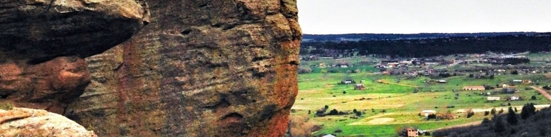 So this is where I went biking yesterday the #16th  of May it has some amazing views but do not I repeat DO NOT bring your bike I got two flat tires because of all the cacti. Cool place however.
