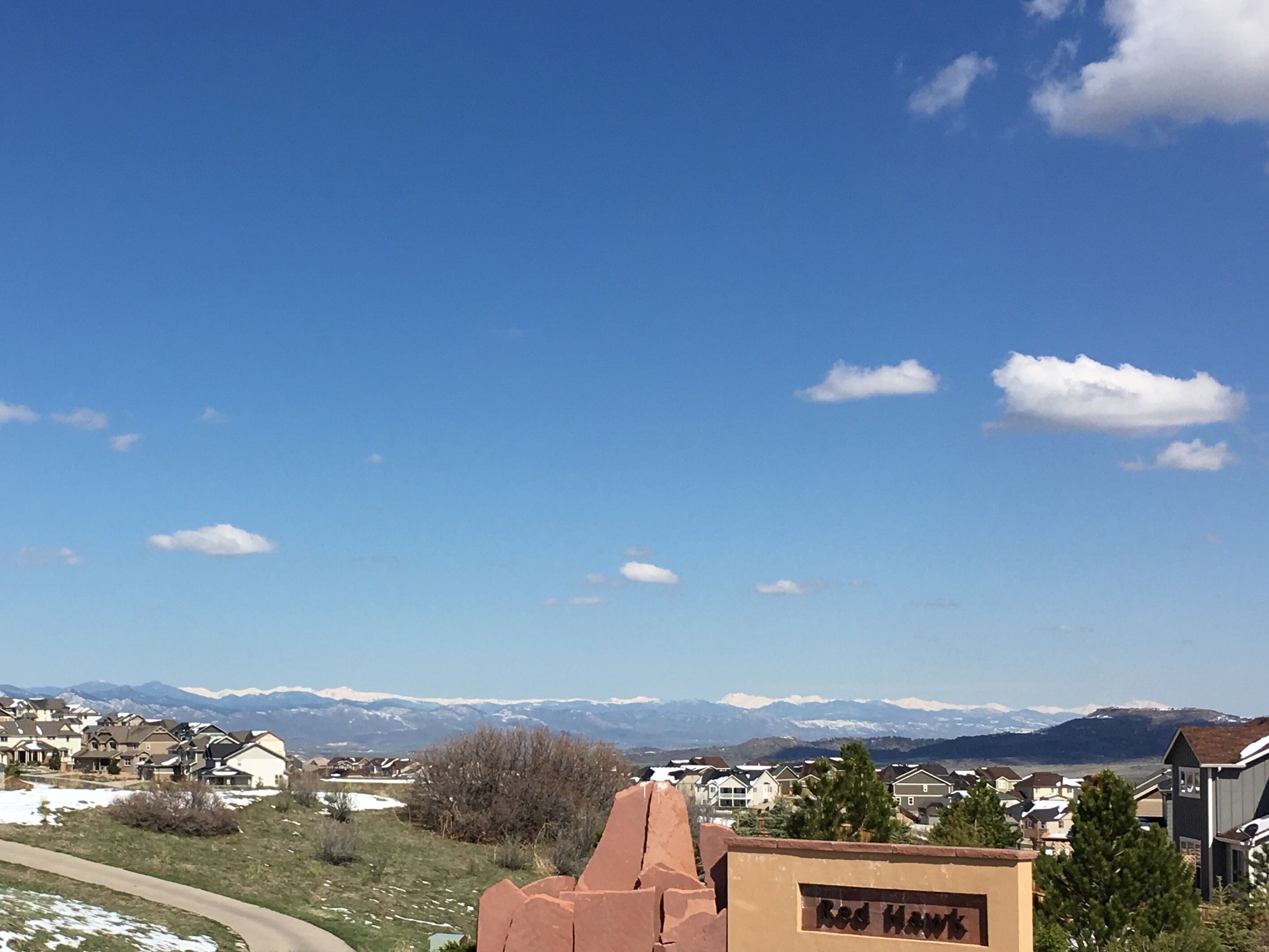 When I drive up my street toward the club house, this view never ceases to astound me!