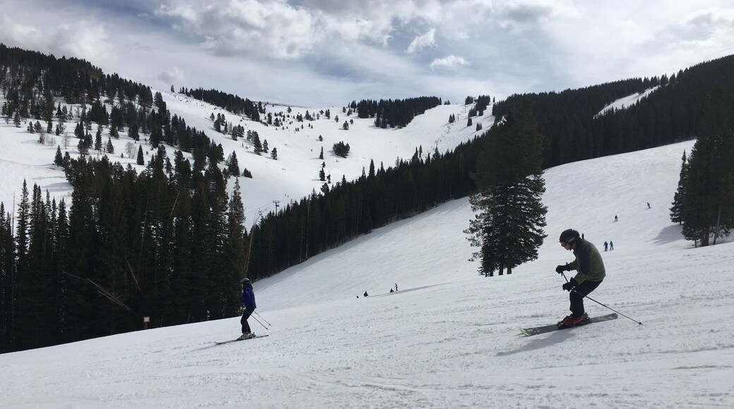 Meanwhile, somewhere in Lake Tahoe, CA, USA ... our daughter downhill skiing...