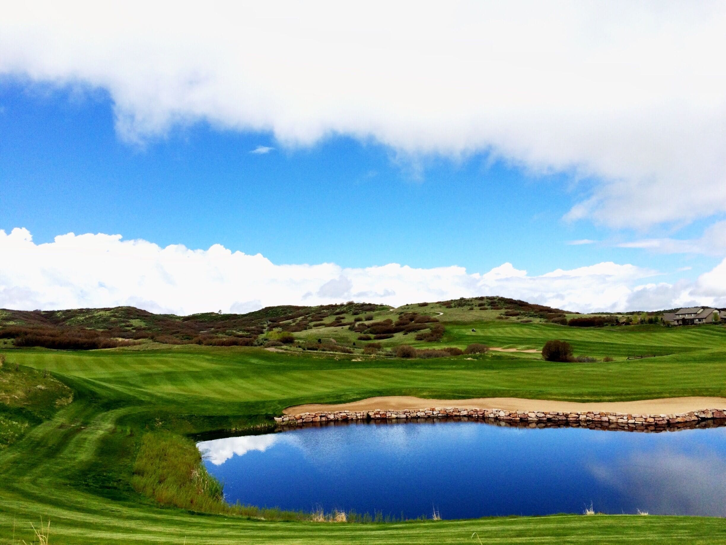 A nice public course my friend is from South Africa looking for a job so I took him around some of the local courses. He has a PGA degree.