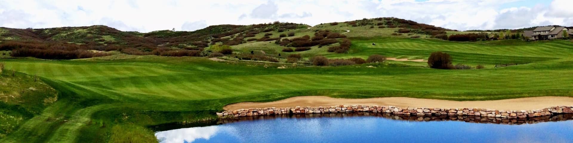 A nice public course my friend is from South Africa looking for a job so I took him around some of the local courses. He has a PGA degree.