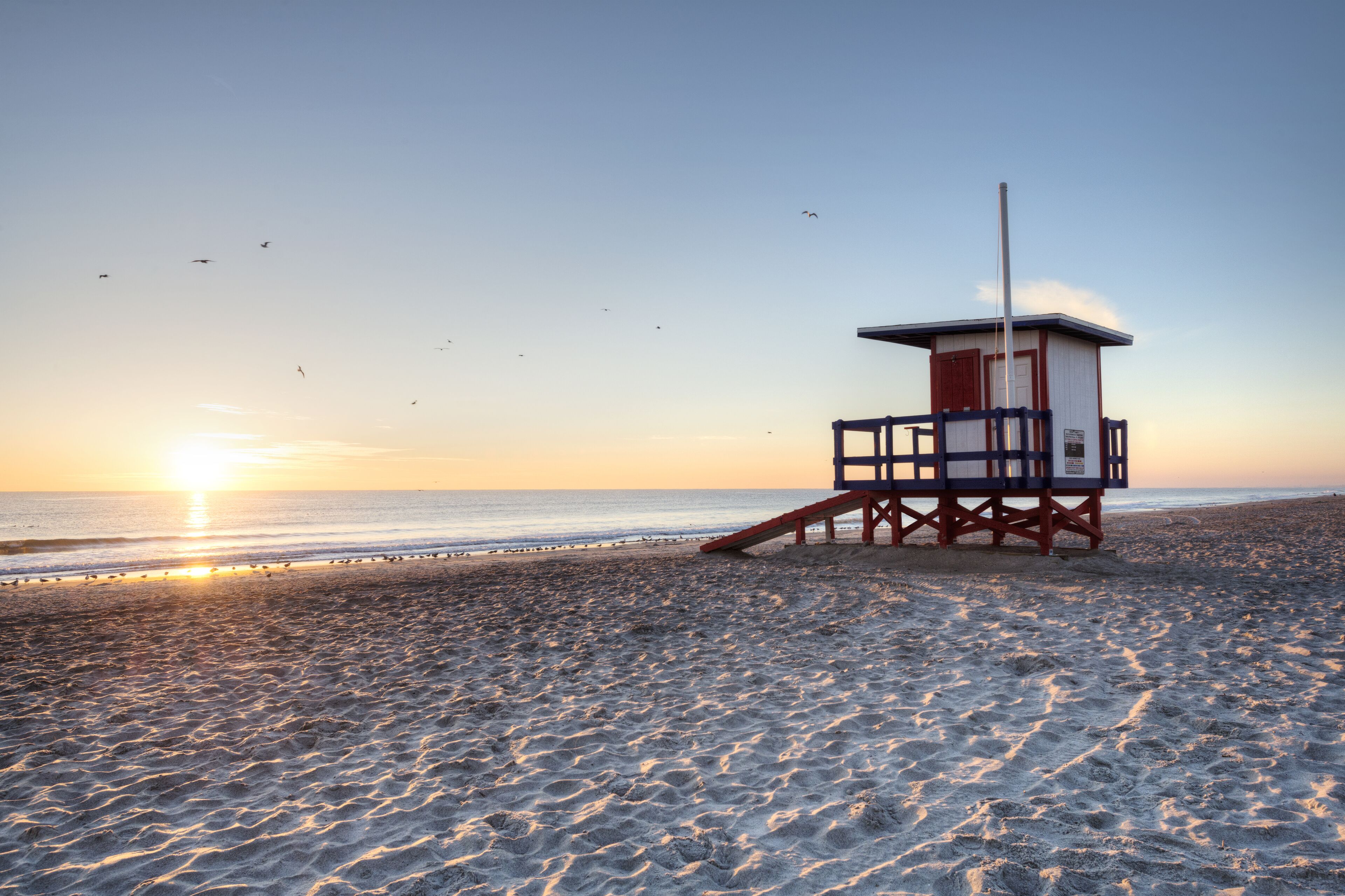 Sunrise at Cocoa Beach, Florida