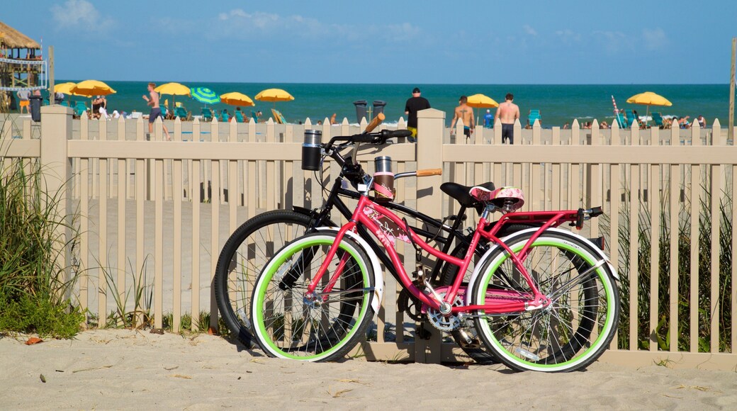 Cocoa Beach which includes a beach and general coastal views