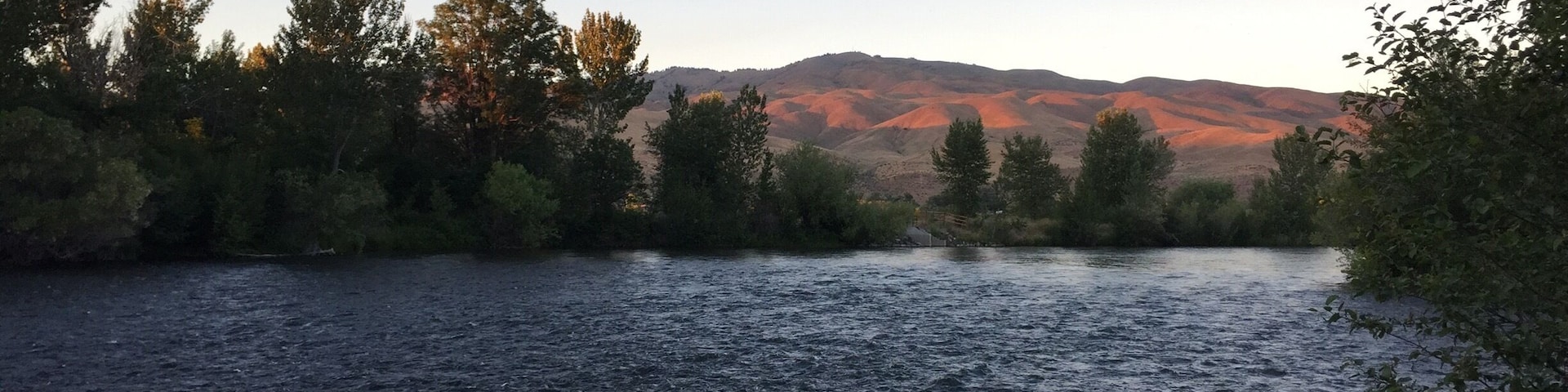 Sunset at barber park