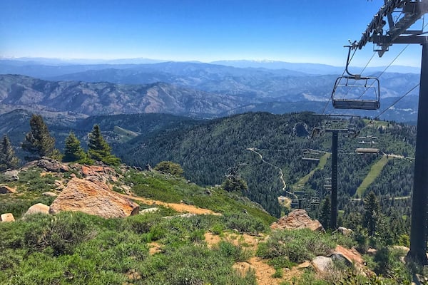 Bogus Basin Ski lift minus the snow but some pretty awesome 360 views which incorporate the Sawtooth Mt. Range.
My playground. So blessed!
#takeahike