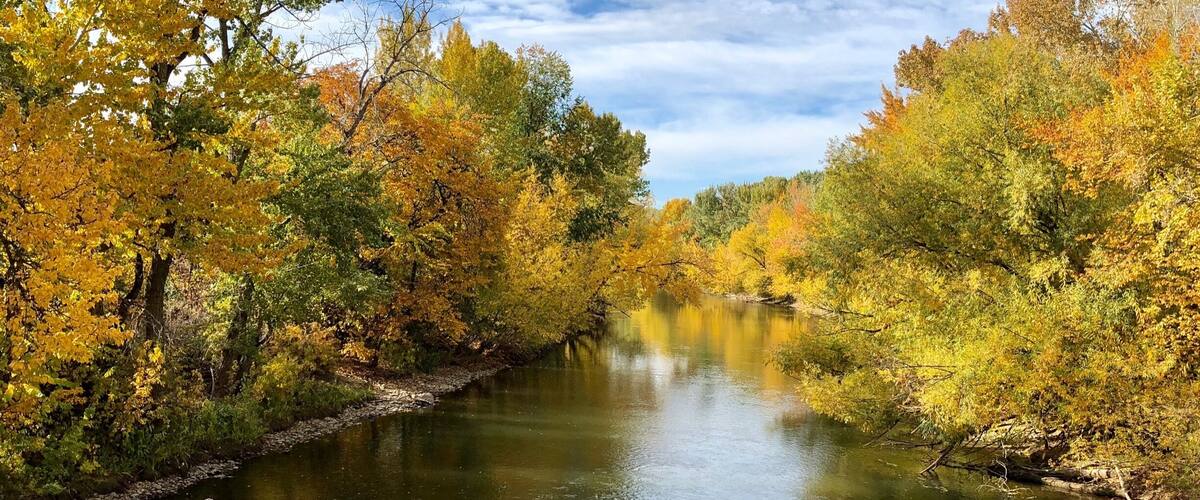 Beautiful fall day along Boise River In downtown Boise, Idaho.
#GreatOutdoors