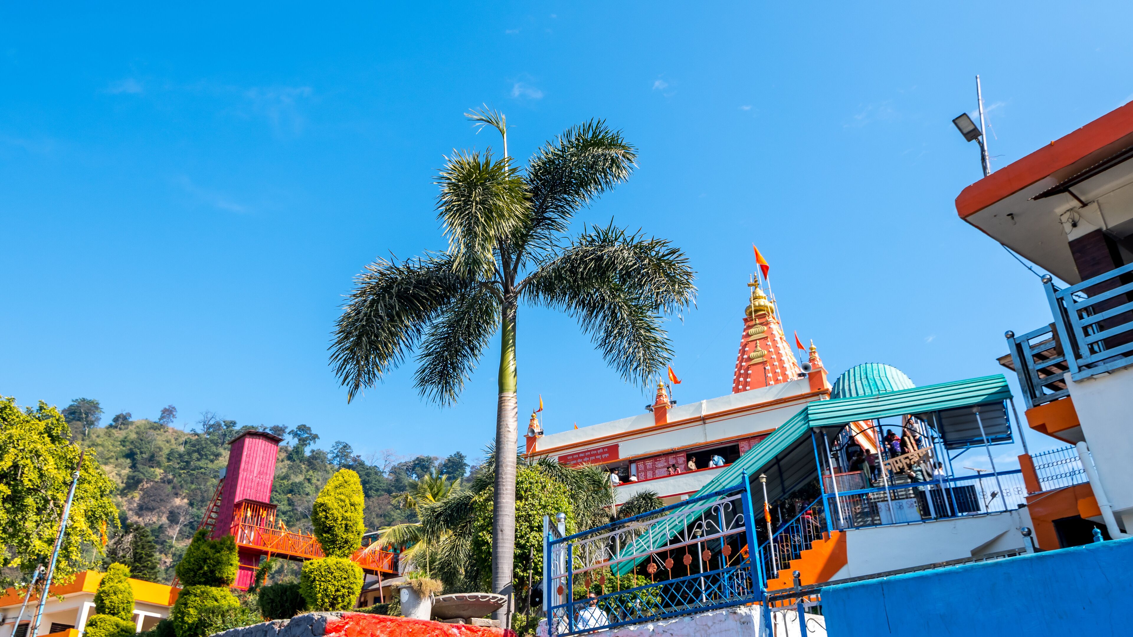 Ancient Shri Sidhbali Baba Dham temple of Lord Hanuman located in Beautiful Kotdwar, Pauri Gharwal Uttarakhand, India