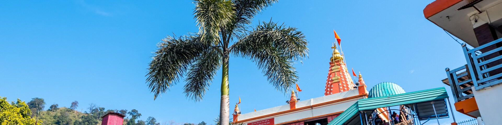 Ancient Shri Sidhbali Baba Dham temple of Lord Hanuman located in Beautiful Kotdwar, Pauri Gharwal Uttarakhand, India