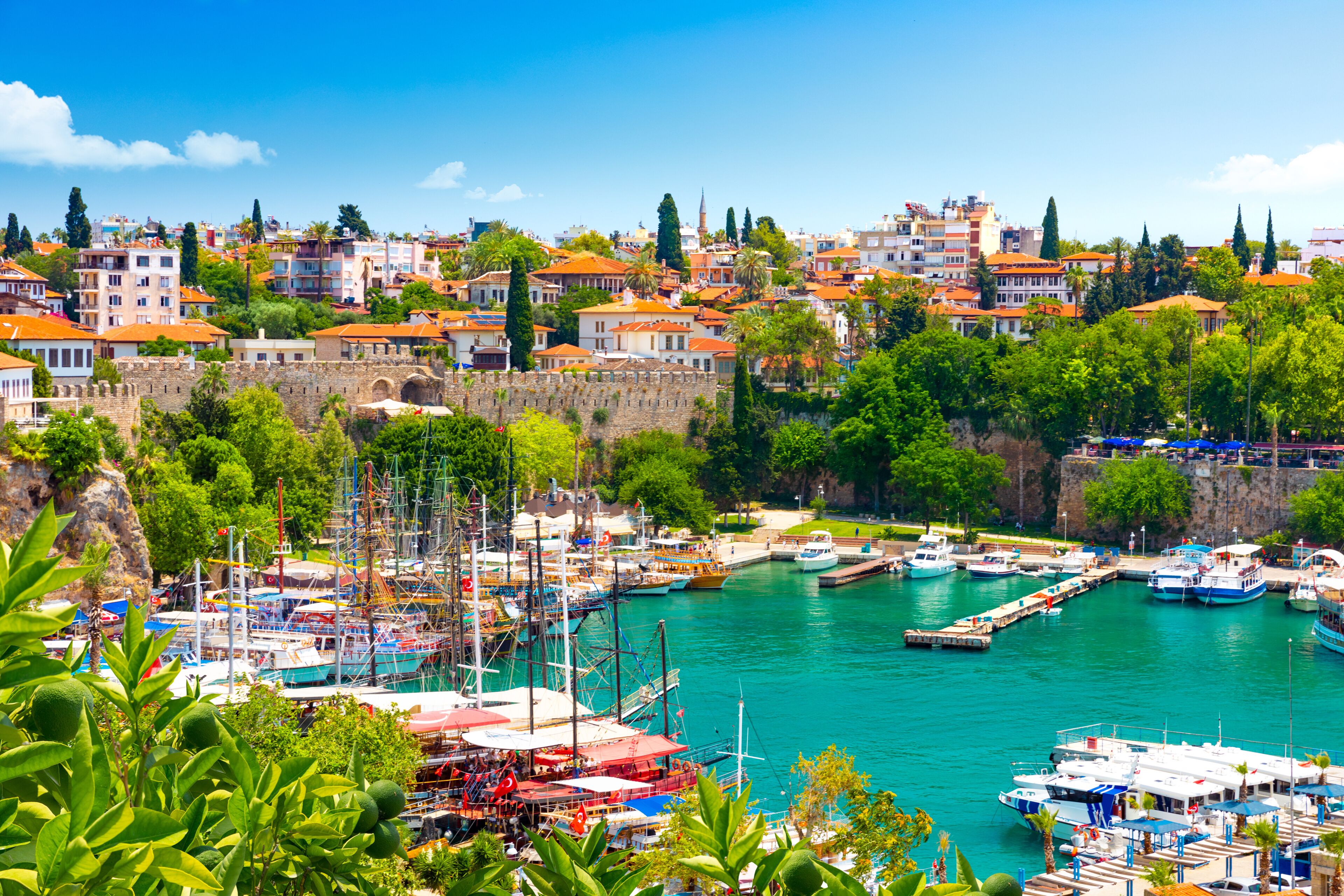 Marina de Kaleici en Antalya