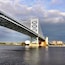 I always thought this was one of the best looking bridges spanning the Delaware, but seeing it from below confirms it. I love bridges.