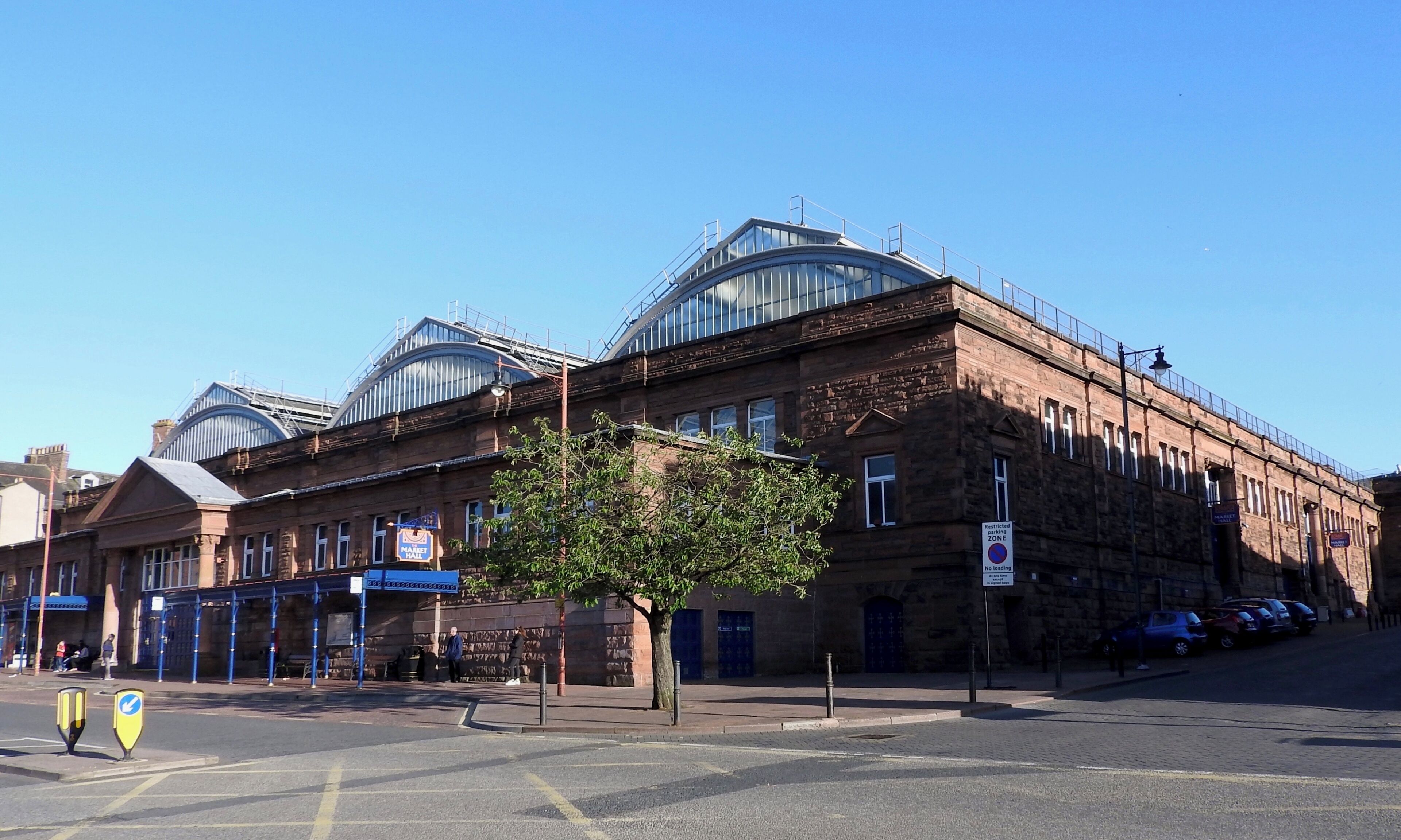 Carlisle Market Hall is a market hall located in Carlisle, Cumbria, England. It was built between 1887-1889 is one of the few covered Victorian markets remaining in the country. It has been used as a concert venue; notable past performers include Uriah Heep, Iron Maiden, Genesis, AC/DC, The Who.

#LikeALocal #OnTheRoad