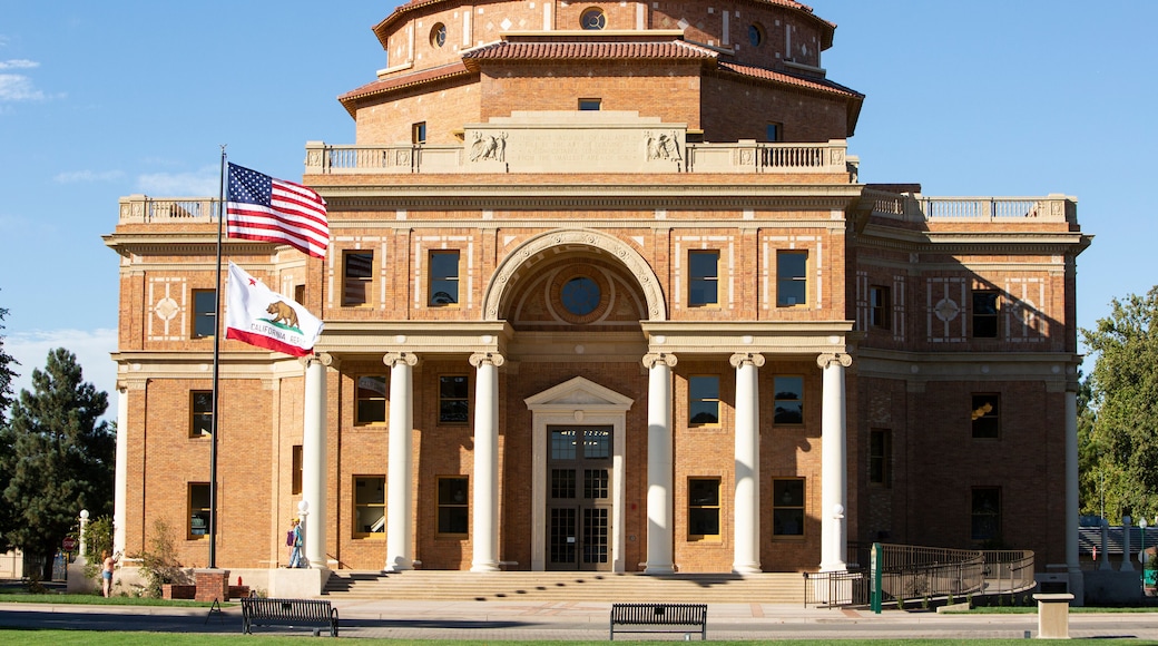 Public government building, City Hall, Atascadero, California, Rotunda Building. Small town America