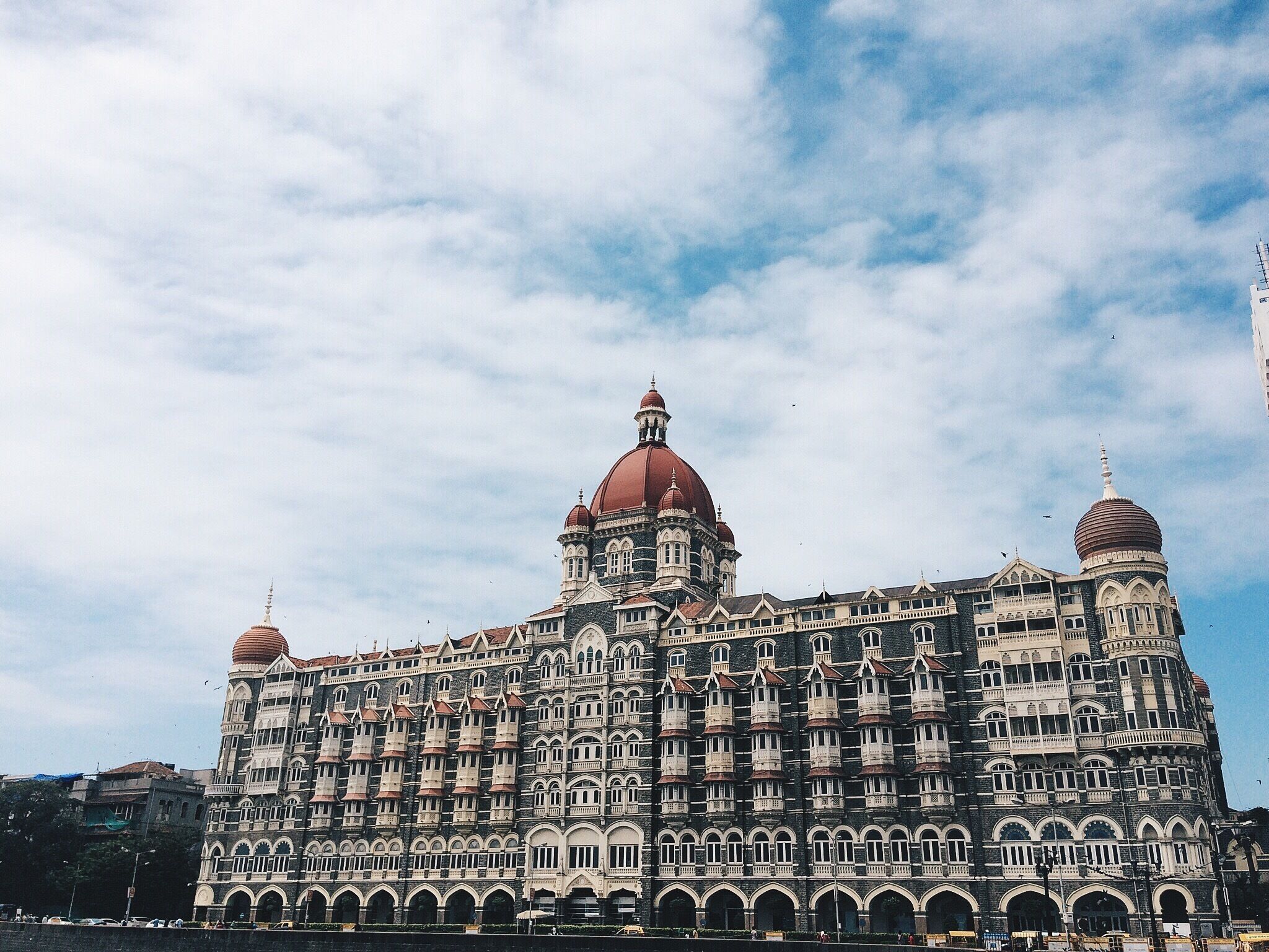 Mumbai's iconic hotel, The Taj Hotel. 
