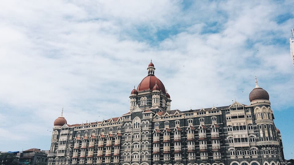 Mumbai's iconic hotel, The Taj Hotel.